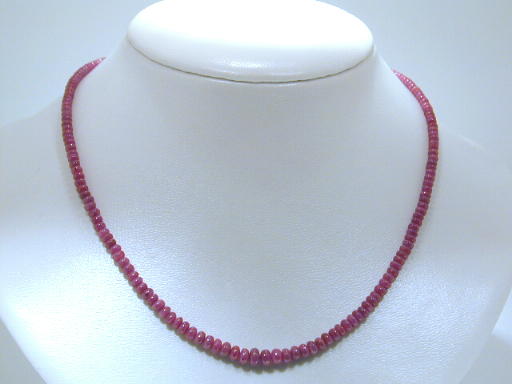 SK-33S-TOP-ATTRAKTIVE-ROTE-RUBIN-DESIGN-KNOPF-KETTE